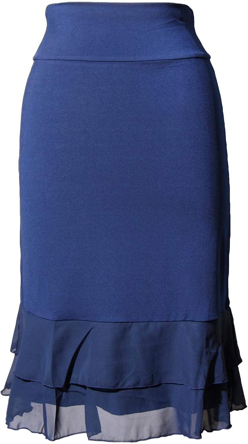 Peekaboo-Chic Iris Chiffon Half Slip Skirt Extender - Womens Skirt Extenders - Skirt Extender for Women at  Women’s Clothing store