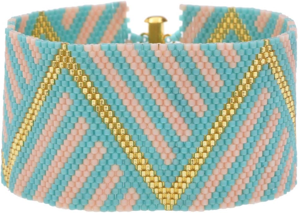 Exclusive Beadaholique Peyote Bracelet - Miami Beach Jewelry Kit