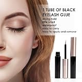 Lanciley Individual Lashes 45 Clusters DIY Kit 10-16mm with Glue Tweezers view 4