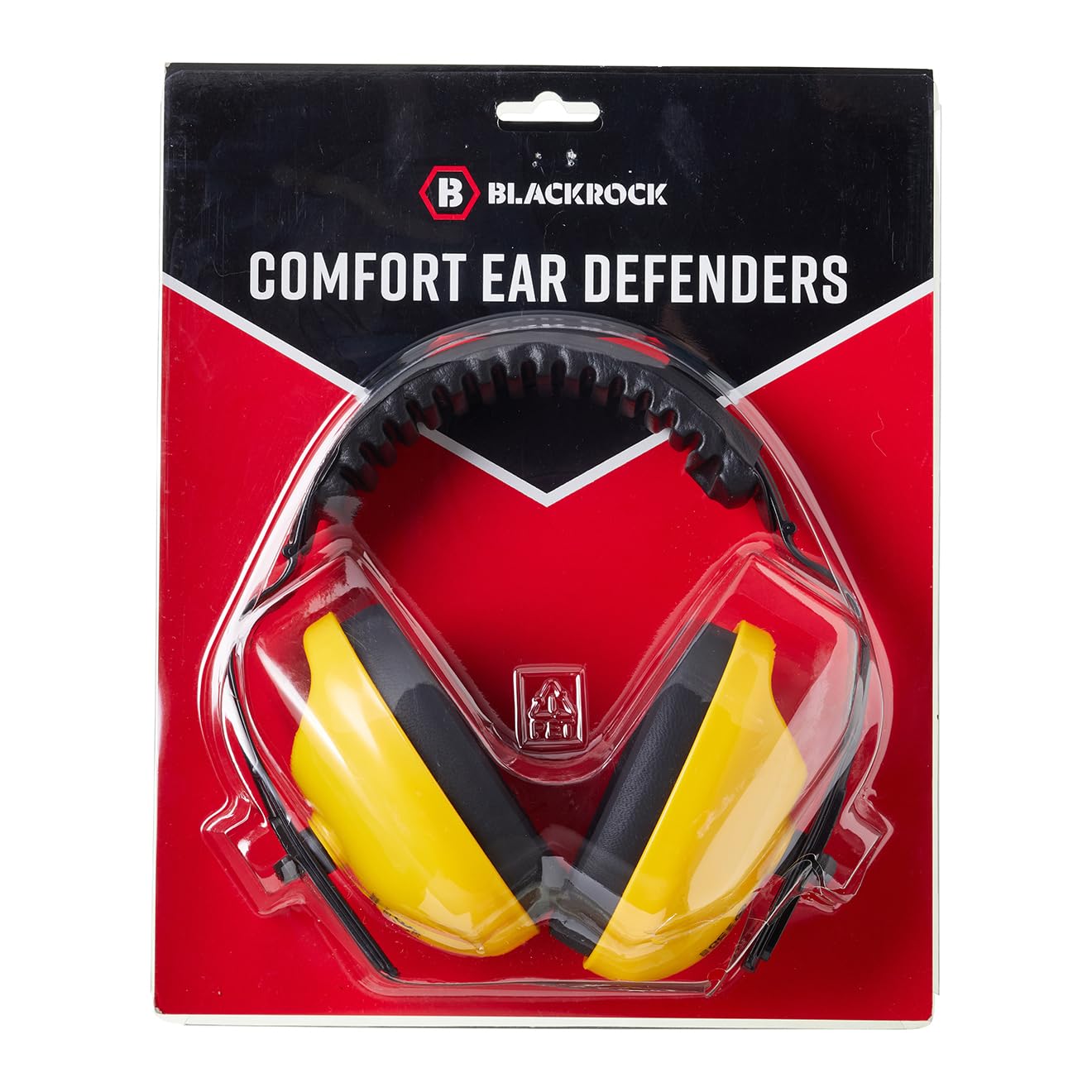 Blackrock Adults Ear Defenders SNR 27db, Comfort Hearing Ear Protection, Noise Reduction For Safety, Adjustable Soft Foam Ear Pads, Ideal For Construction, Home Improvement DIY - Certified to EN352