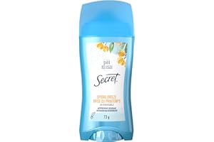 Secret Base Invisible Solid Antiperspirant and Deodorant, Spring Breeze, 73 g