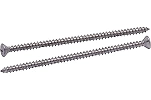 Bolt Dropper 10 x 4" Stainless Steel Wood Screws - Oval Head Deck Screws - 18-8 (304) Stainless Corrosion Resistant - Deep Cut, Drive Oval Head Screw - Strong Grip and Durable (25 pcs)