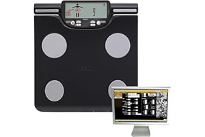 Tanita BC-601FS FitScan Segmental Body Composition Monitor with SD Card - Japan Technology - LCD Display in Handle - Physique & Balance Tracker - 330 lb Capacity - Athlete & Guest Mode