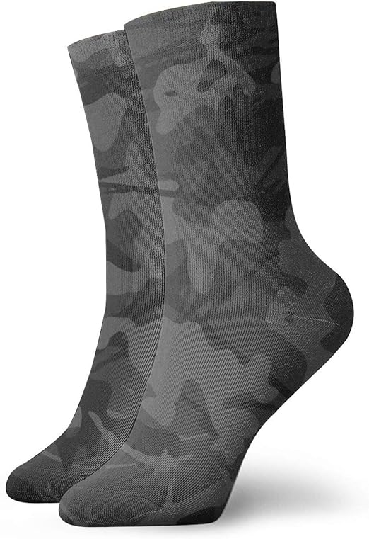 Urban Camouflage Camo Crew Sock Cool Unisex Sport Athletic