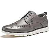 CGRRBW Mens Dress Shoes Casual Oxford Shoes Dress Sneakers Business Wingtip Brogue Office Shoes
