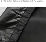 RunSnail Waterproof Motorcycle Cover XL 96.5 in 210D Oxford 50 in Tall view 6