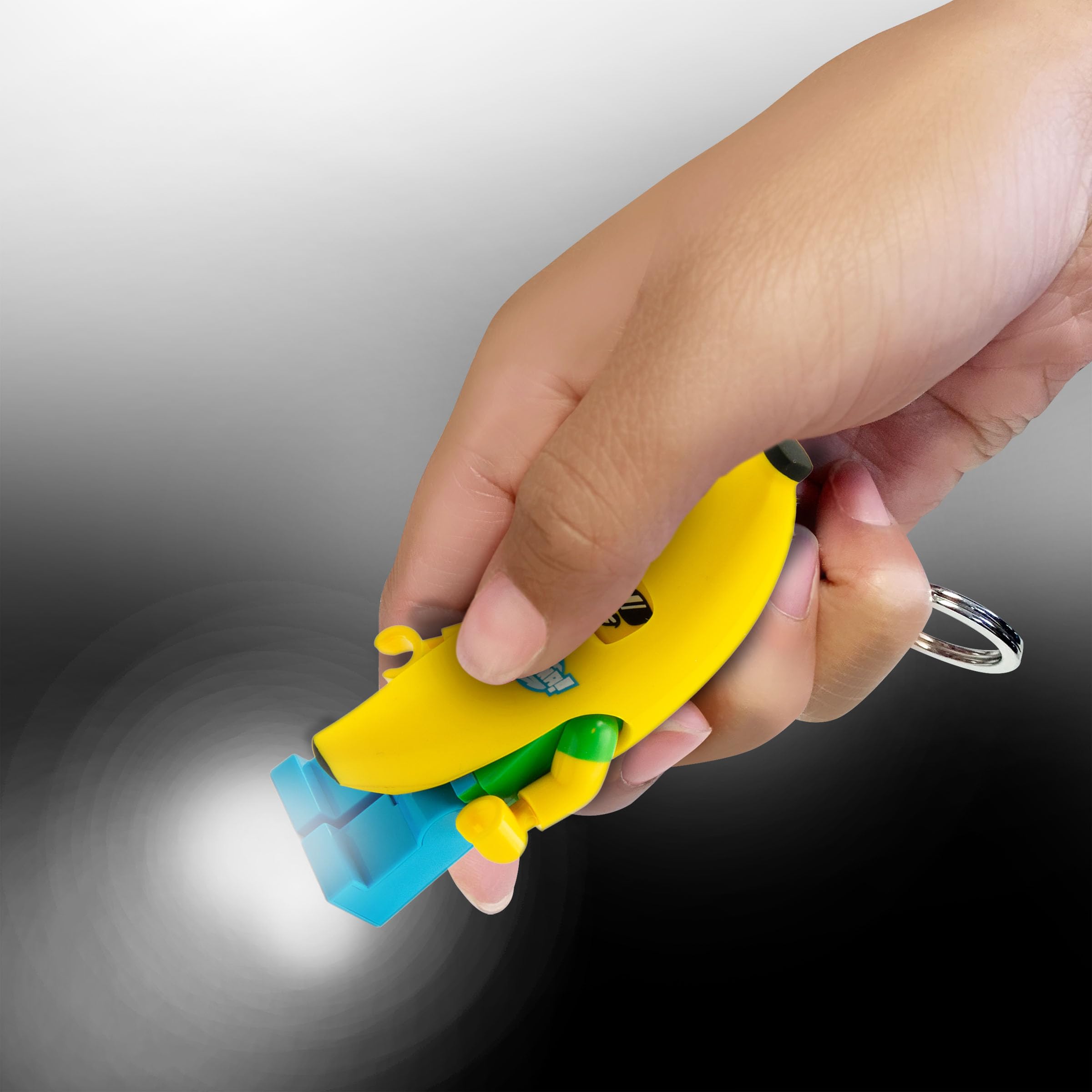 LEGO Minifigures Large 3 Inch Tall Figure Keychain Light - Banana Guy (KE118H)