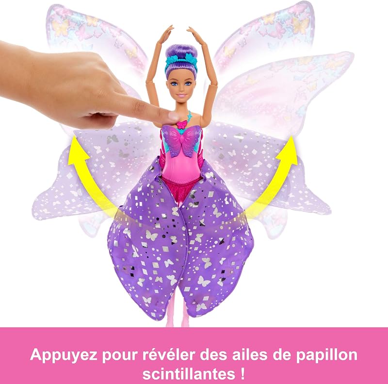 Poupée Danseuse Papillon 2-en-1