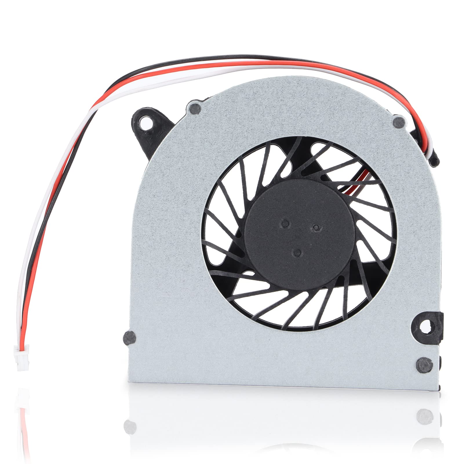ciciglow CPU Cooling Fan, 3pin Quiet Aluminum Alloy Laptop Cooler Replacement CPU Cooler for Compaq CQ511/515/510/610/516/615/616