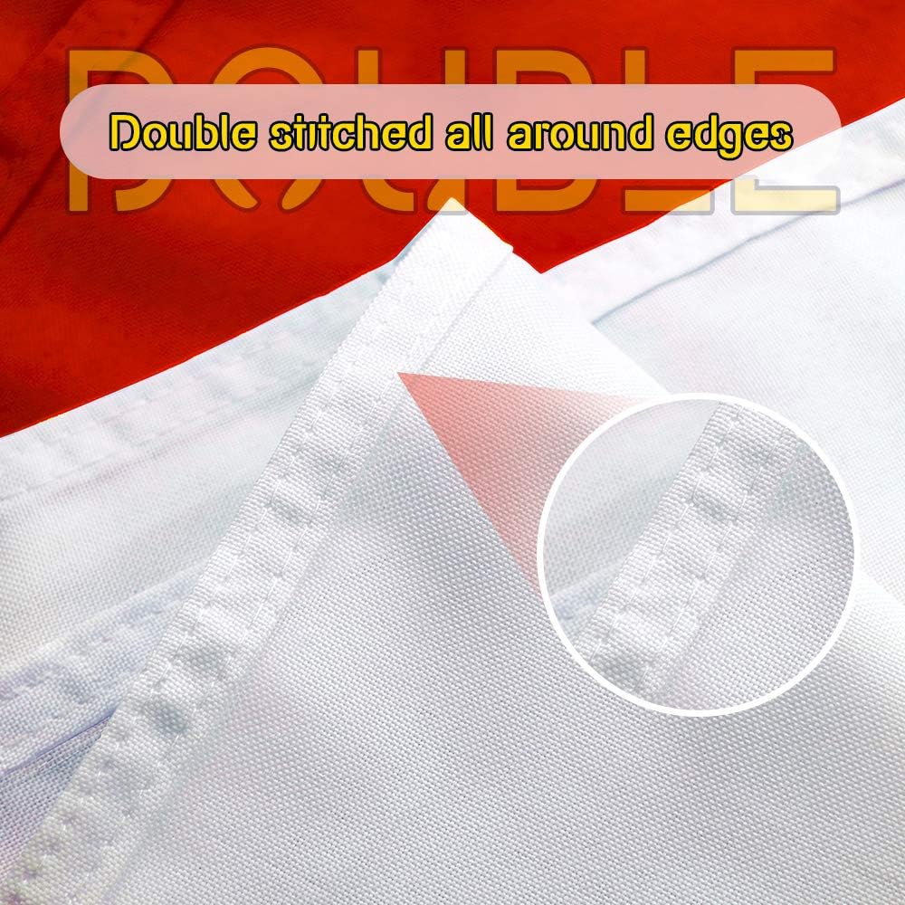 Canada Flag - 400D Polyester Premium Quality - Canadian Supporter Fans Decoration Flag 5ftx3ft/150 x 90cm - Image 5