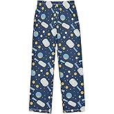 Eagles Head Pajama Pants PJ Bottoms Lounge Sleep Pant Sleepwear Elastic Waist Pockets