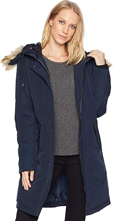 sam edelman faux fur trimmed hooded fill parka