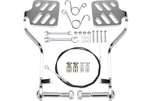 CILOYU Go Kart Pedals Kit with Brake Pedal and Throttle Pedal Replacement for Predator 212 196cc 6.5hp Yerf Dog Manco Kandi Carter Azusa Go Kart Cart Parts 71" Go Kart Throttle Cable