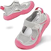 JOINFREE Toddler Sandals Girls Boys Wide Barefoot Water Sandals Lightweight Summer Water Shoes Quick-Dry Non-slip Aqua Athletic Sneakers for Beach Swim Pool