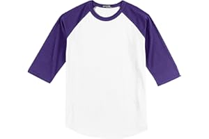 SPORT-TEK Men's Colorblock Raglan Jersey