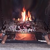 Griglia Per Bistecche Regolabile In Altezza Con Base D'appoggio 60x37 Cm - Perfetta Per BBQ