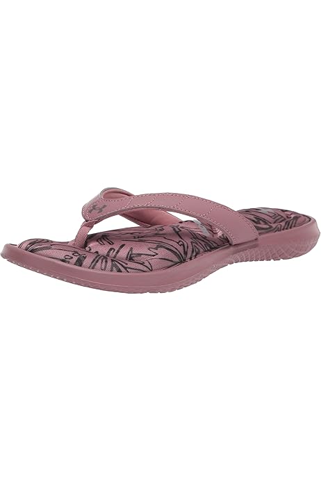 women's under armour memory foam flip flops