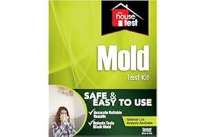 My House Test - DIY Mold Test Kit for Home - Quick 48-Hour Visible Results, Air & Surface Analysis, Mold Testing Kit - Option