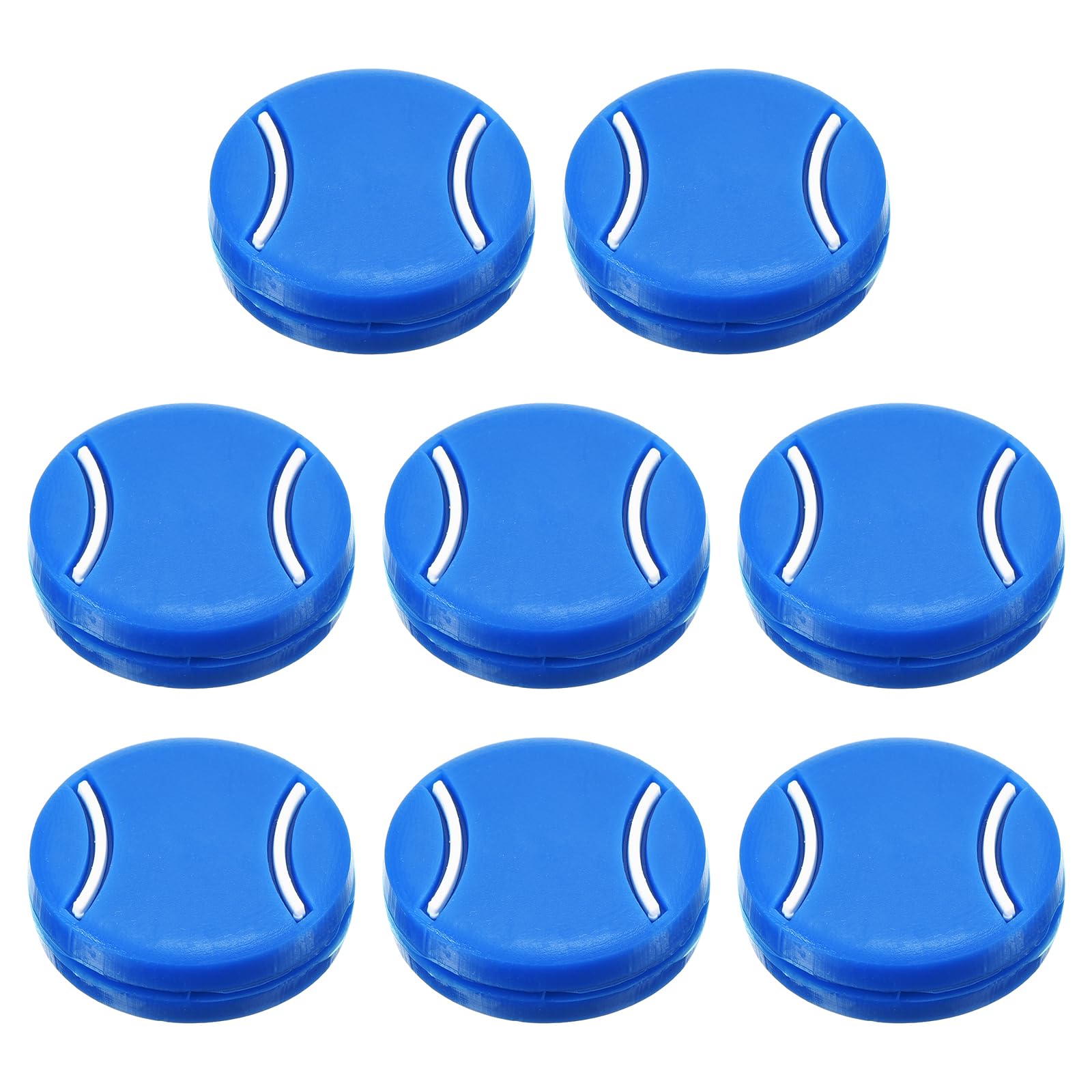 PATIKIL Tennis Racket Vibration Dampener, 8 Pack Tennis Racket Damper Silicone Racket String Shock Damping Absorber for Tennis Racket and String, Blue