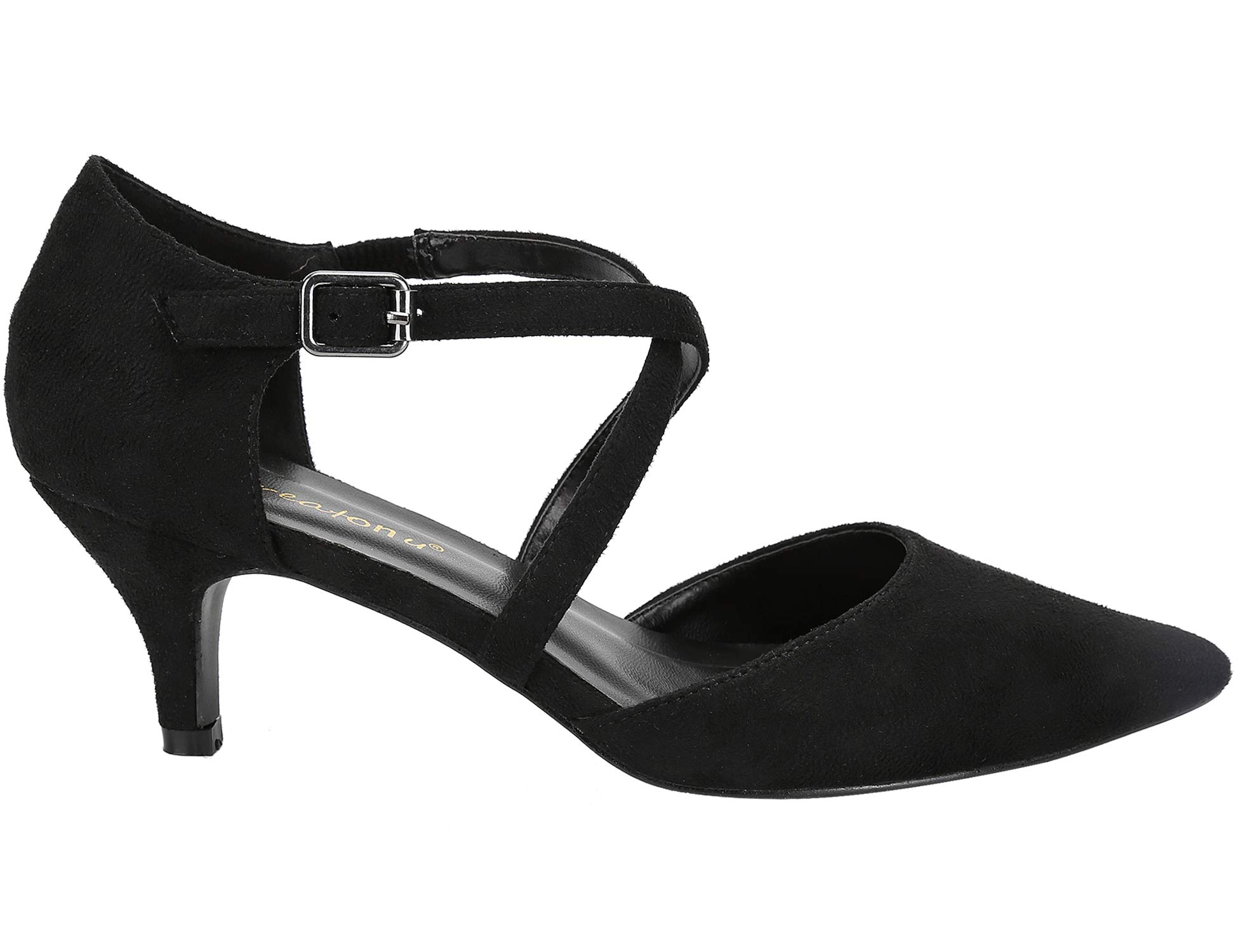 low ankle strap sandals