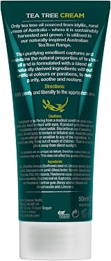 Australian Tea Tree Cream Purifying Natural Vegan Cruelty Free 50ml view 5