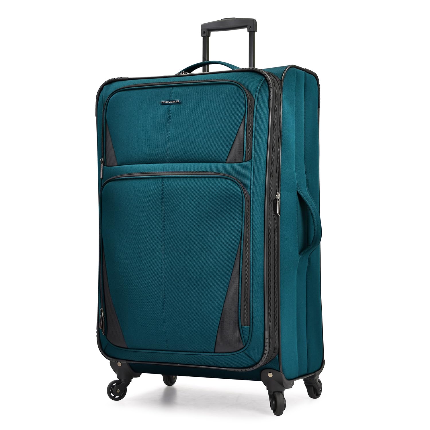Photo 1 of ***FINAL SALE, VIEW NOTES*** U.S. Traveler Aviron Bay Expandable Softside Luggage with Spinner Wheels, Teal, 30-Inch, US08125E31