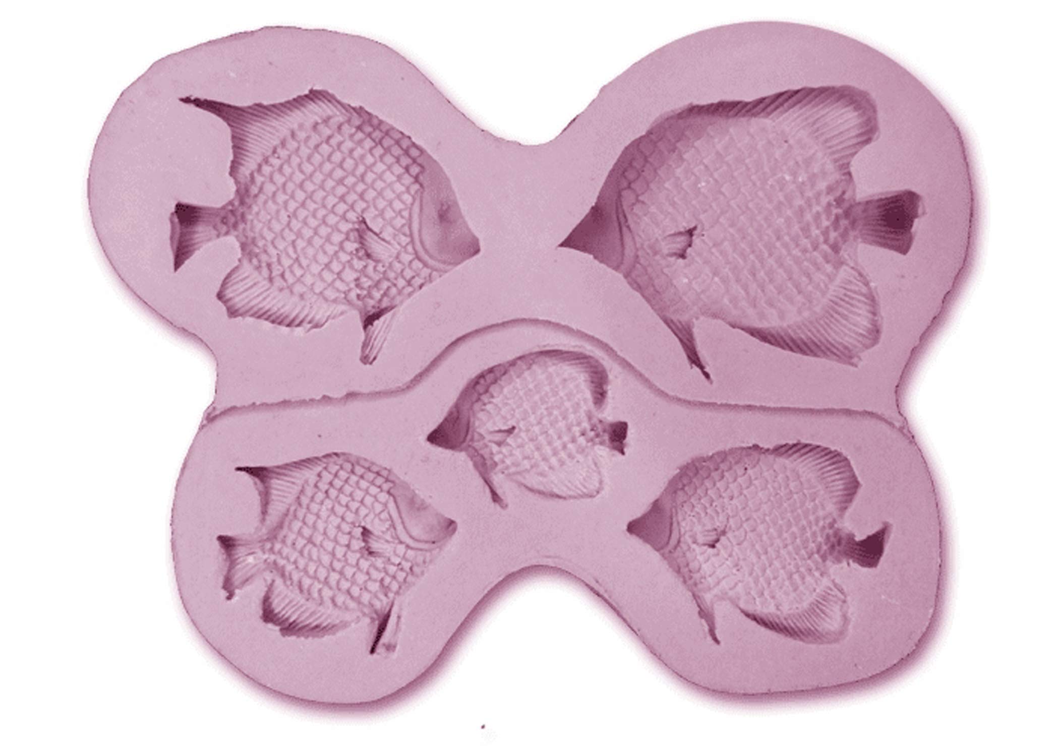 Tropical Fish Silicone Rubber Craft Cake Decorating Mould Mold