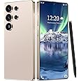 BVNA I25 Ultra Unlocked Phone 12+512GB,Built in Pen The Phone,Battery 7000mAh 6.99" HD Screen,Android 14 Smartphone,Face ID/5G/Fingerprint Lock/Dual SIM/GPS (Gold)