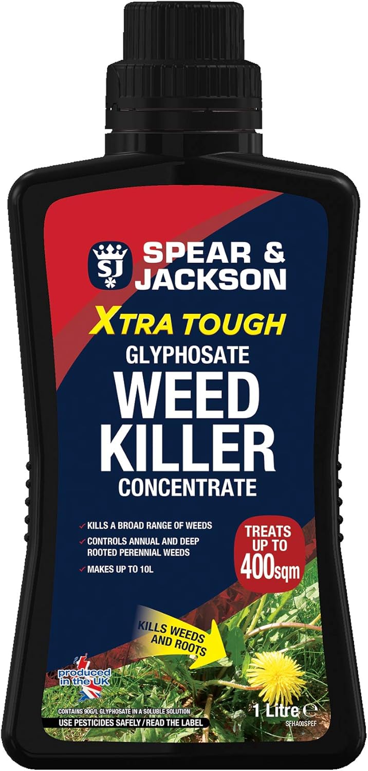 Spear & Jackson Weed Killer Concentrate, Treats 400Sqm Amazon.co.uk