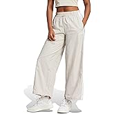 Adidas Womens Essentials 3-Stripes Woven Parachute Pants