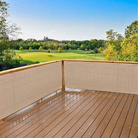3 16 4 Beige Patio Lawn Garden Privacy Fence Screen