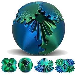 Gear Sphere, 3D Printed Gearsphere - The Steampunk