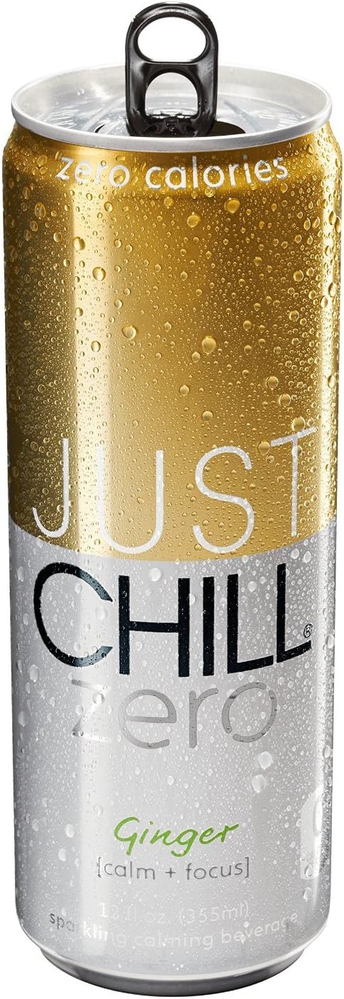 Just Chill Zero, Ginger, 12 FL oz., Pack of 9