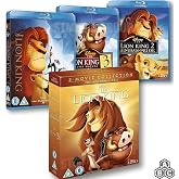 The Lion King: 3-Movie Collection (1, 2 &amp; 3) [1994-2004] [3-Disc Set] [Blu-Ray] [Region Free]