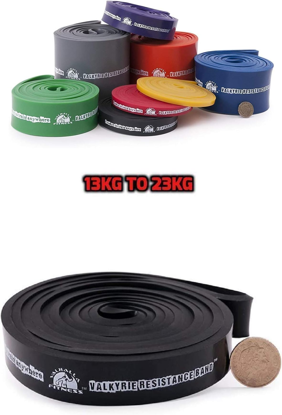 Valkyrie Resistance Bands - Pull up Chin Calisthenics Parallettes Bars Dip Station