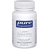 Pure Encapsulations Lutein/Zeaxanthin, 60 Capsules | Supplement to Support Overall Vision Function and the Macula*, Supports Optical Lens and Retina Health