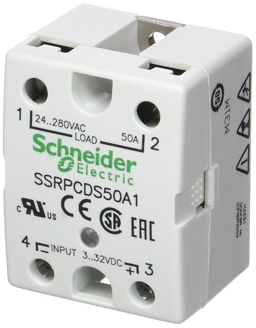Schneider Electric ssrpcds50 a1 Solid State Relay SSR PANEL, 3 32 VDC