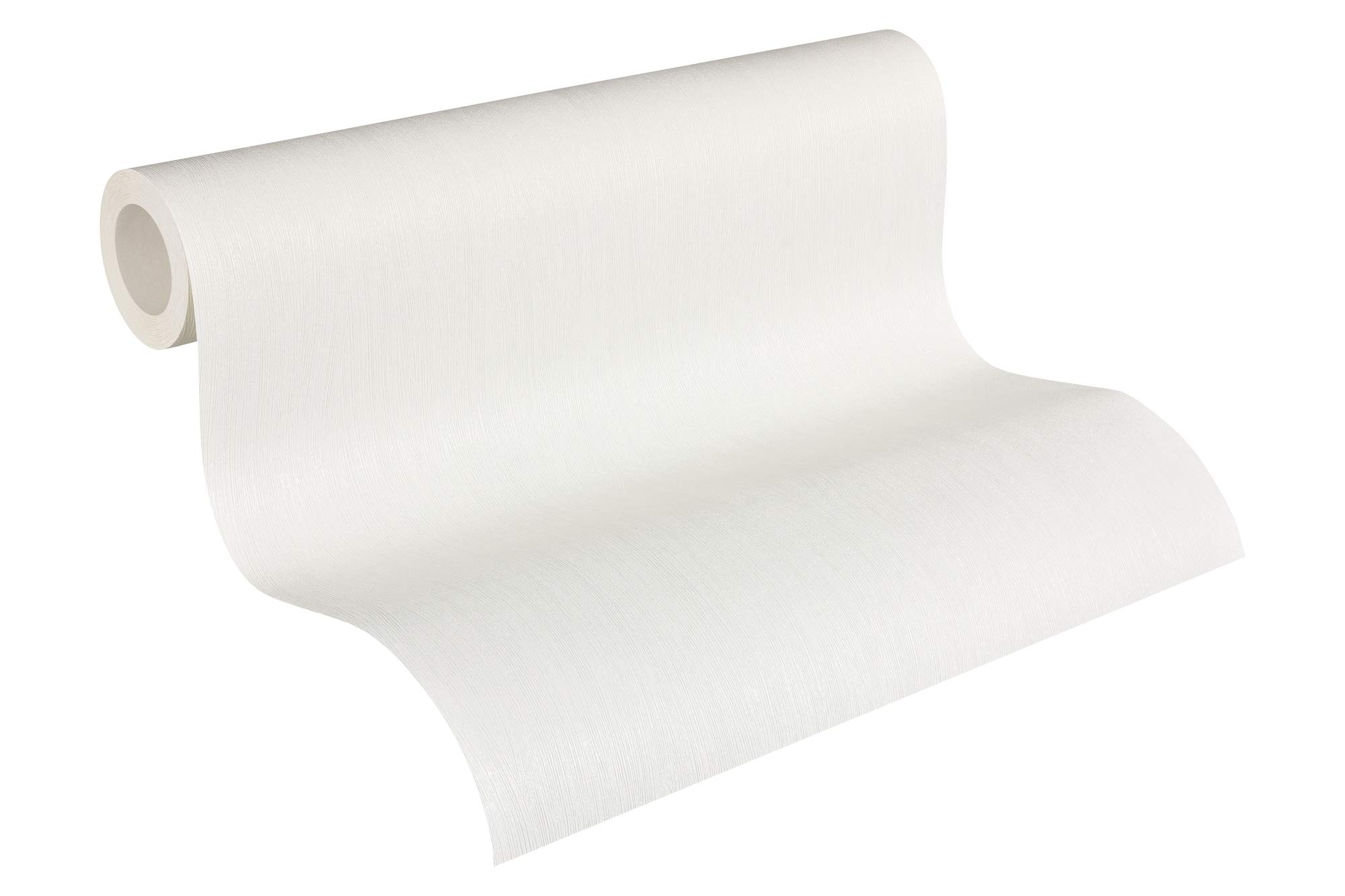 Architects Paper paintable Non-Woven Wallpaper Pigment Classic White 10,05 m x 0,53 m 950918