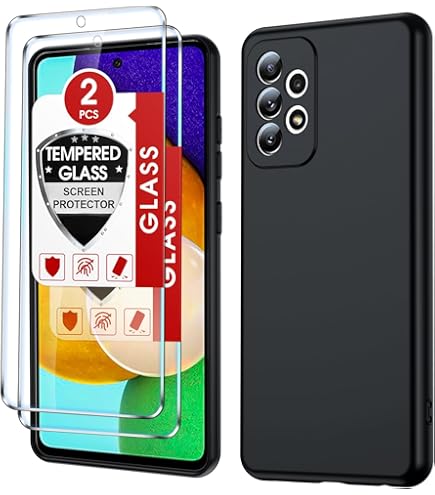 Amazon.com: WOGROO for Samsung Galaxy A52 Case Dark Blue, Scratch
