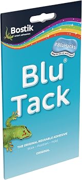 Bostik Blu Tack Multipurpose Reusable Adhesive 1x Regular Size view 2