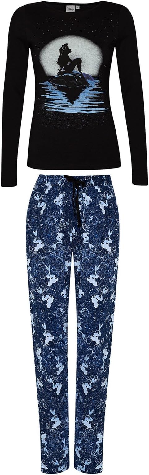The Little Mermaid Moonshine Pyjamas black-blue XXL