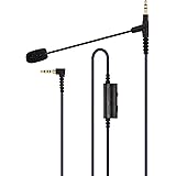 Cable Boom Microphone - Volume Control for Playstation PS4 or Xbox One Controller, PC, Tablet,Laptop, Smartphone - Boompro Ga