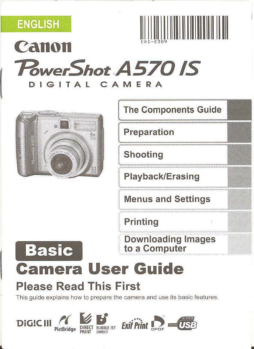 powershot a570