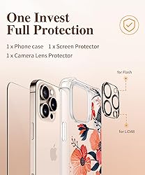 GVIEWIN for iPhone 16 Pro Max Case with Screen