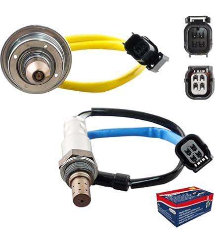 GOSER Capteur D'OxygèNe O2 Capteur 4.2 Bande Une 5 Fils 234