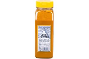 Blue Mountain Country Jamaican Curry Powder – 22 oz Shaker Bottle | Authentic West Indian Curry Spice Blend for Meat, Seafood, Vegetables & More