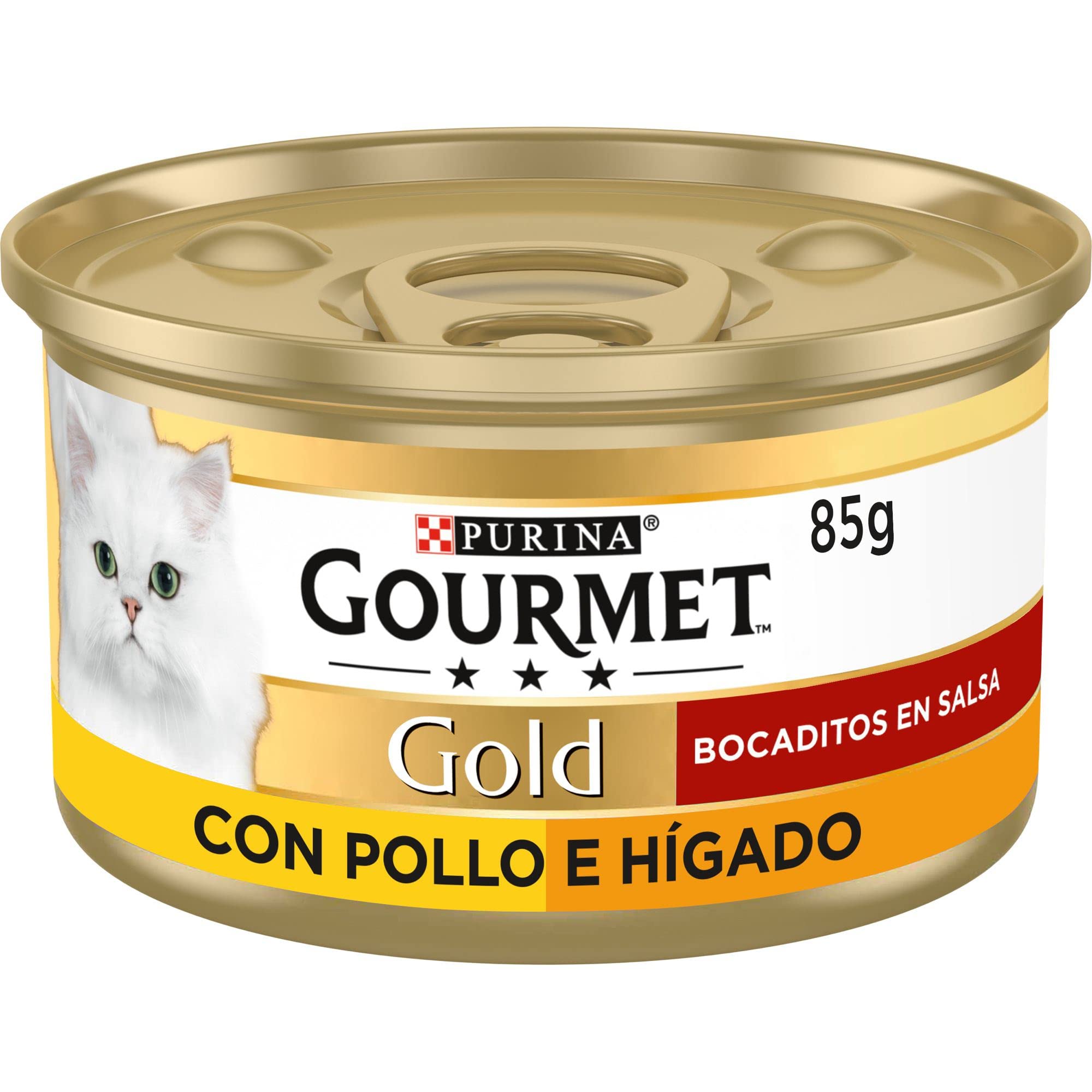 Purina Gourmet Gold Snacks in Sauce Cat Food with Chicken and Liver 24 x 85 g