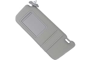 Left Driver Side Sun Visor Gray SunVisor Compatible with to yota Venza 2009 2010 2011 2012 2013 2014 2015 2016, Replace# 7432