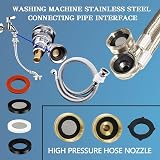 ZDBB 1000 Pcs O Ring Kit and Washers Assortment 18 Sizes Plumbing Gasket view 9