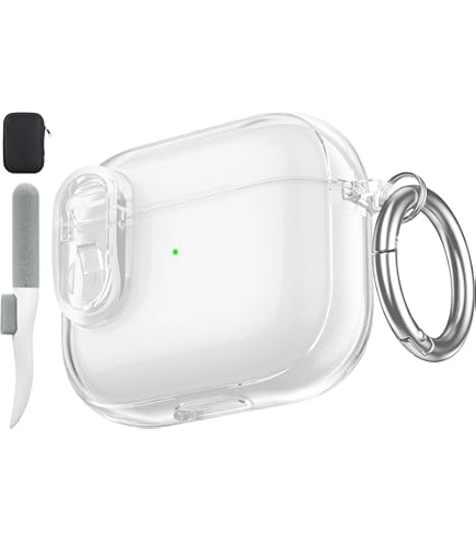 Amazon.com: Valkit Compatible AirPods Pro Case, Clear with Cleaner